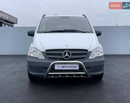 Белый Мерседес Вито, объемом двигателя 2.14 л и пробегом 258 тыс. км за 12990 $, фото 3 на Automoto.ua