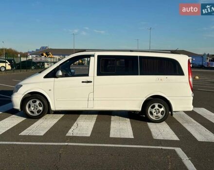 Белый Мерседес Вито, объемом двигателя 2.14 л и пробегом 200 тыс. км за 12000 $, фото 7 на Automoto.ua