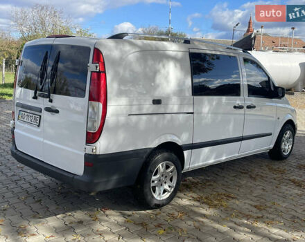 Белый Мерседес Вито, объемом двигателя 2.2 л и пробегом 340 тыс. км за 7300 $, фото 6 на Automoto.ua