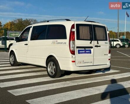 Белый Мерседес Вито, объемом двигателя 2.14 л и пробегом 200 тыс. км за 12000 $, фото 6 на Automoto.ua