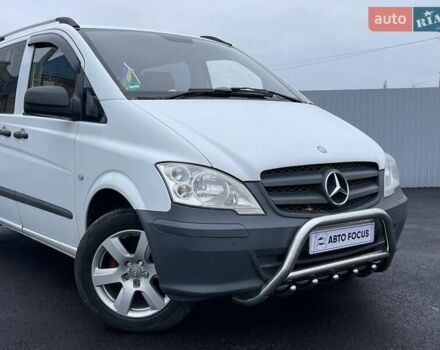 Белый Мерседес Вито, объемом двигателя 2.14 л и пробегом 258 тыс. км за 12990 $, фото 4 на Automoto.ua
