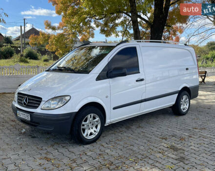 Белый Мерседес Вито, объемом двигателя 2.2 л и пробегом 340 тыс. км за 7300 $, фото 11 на Automoto.ua