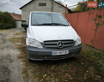 Белый Мерседес Вито, объемом двигателя 2.1 л и пробегом 261 тыс. км за 9000 $, фото 13 на Automoto.ua