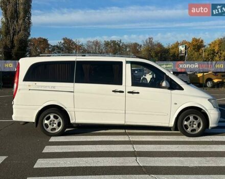 Белый Мерседес Вито, объемом двигателя 2.14 л и пробегом 200 тыс. км за 12000 $, фото 3 на Automoto.ua