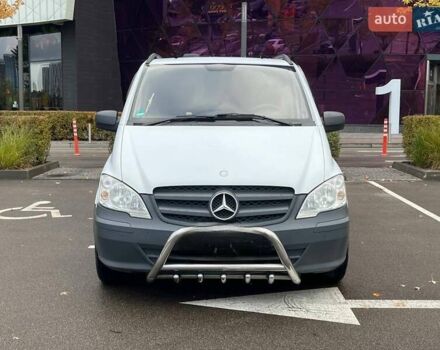 Белый Мерседес Вито, объемом двигателя 2.14 л и пробегом 258 тыс. км за 12990 $, фото 2 на Automoto.ua