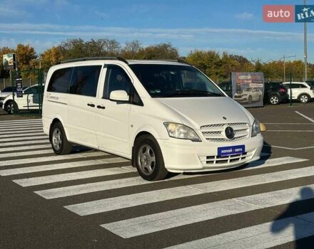 Белый Мерседес Вито, объемом двигателя 2.14 л и пробегом 200 тыс. км за 12000 $, фото 2 на Automoto.ua