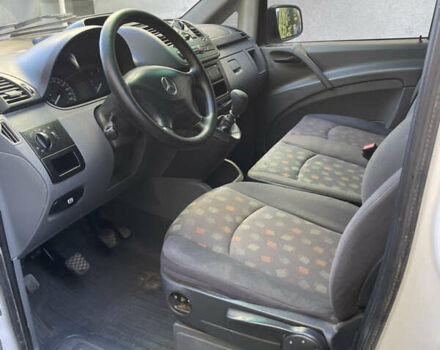 Белый Мерседес Вито, объемом двигателя 2.2 л и пробегом 340 тыс. км за 7300 $, фото 15 на Automoto.ua