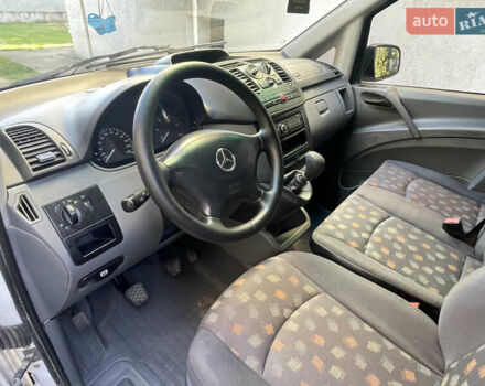 Белый Мерседес Вито, объемом двигателя 2.2 л и пробегом 340 тыс. км за 7300 $, фото 12 на Automoto.ua