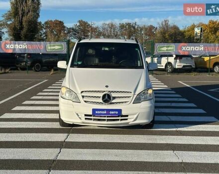 Белый Мерседес Вито, объемом двигателя 2.14 л и пробегом 200 тыс. км за 12000 $, фото 1 на Automoto.ua