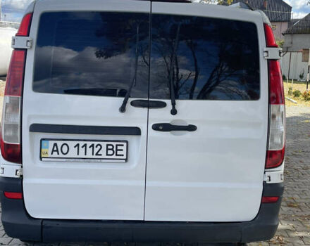 Белый Мерседес Вито, объемом двигателя 2.2 л и пробегом 340 тыс. км за 7300 $, фото 5 на Automoto.ua