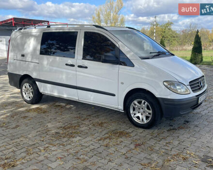 Белый Мерседес Вито, объемом двигателя 2.2 л и пробегом 340 тыс. км за 7300 $, фото 8 на Automoto.ua