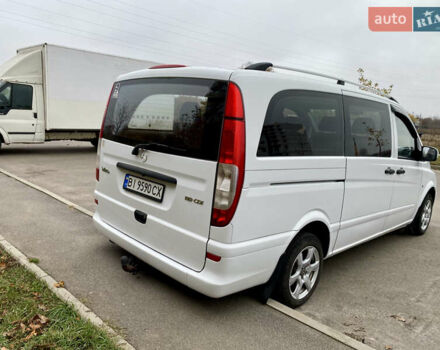 Белый Мерседес Вито, объемом двигателя 2.14 л и пробегом 223 тыс. км за 11300 $, фото 3 на Automoto.ua