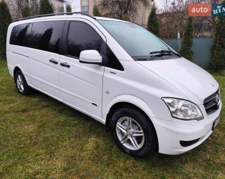 Белый Мерседес Вито, объемом двигателя 2.2 л и пробегом 245 тыс. км за 14999 $, фото 2 на Automoto.ua