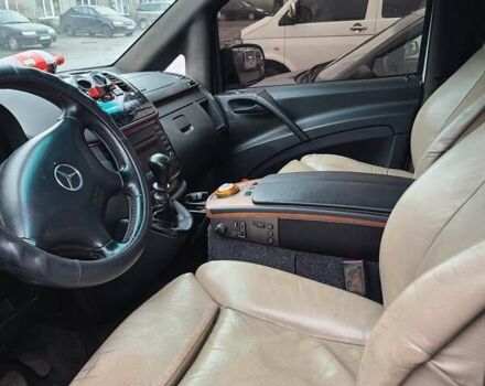 Белый Мерседес Вито, объемом двигателя 2.2 л и пробегом 294 тыс. км за 10500 $, фото 2 на Automoto.ua