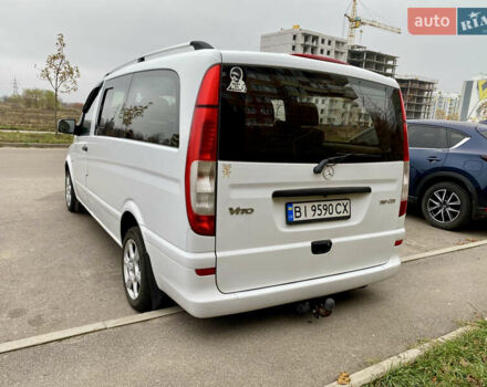 Белый Мерседес Вито, объемом двигателя 2.14 л и пробегом 223 тыс. км за 11300 $, фото 4 на Automoto.ua