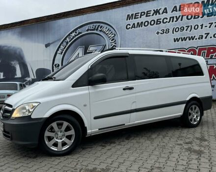 Белый Мерседес Вито, объемом двигателя 2.14 л и пробегом 292 тыс. км за 11750 $, фото 5 на Automoto.ua