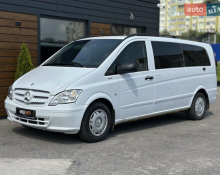 Белый Мерседес Вито, объемом двигателя 2.14 л и пробегом 331 тыс. км за 13600 $, фото 1 на Automoto.ua