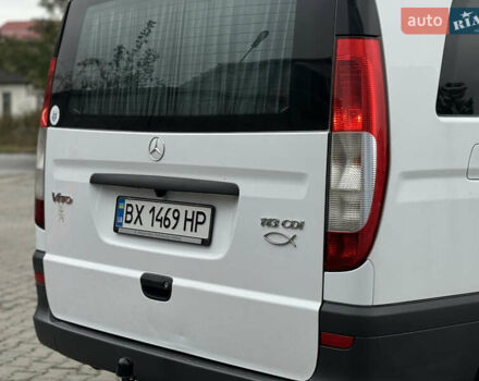 Белый Мерседес Вито, объемом двигателя 2.14 л и пробегом 292 тыс. км за 11750 $, фото 13 на Automoto.ua