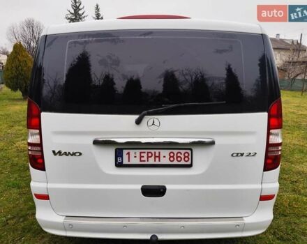 Белый Мерседес Вито, объемом двигателя 2.2 л и пробегом 245 тыс. км за 14999 $, фото 12 на Automoto.ua