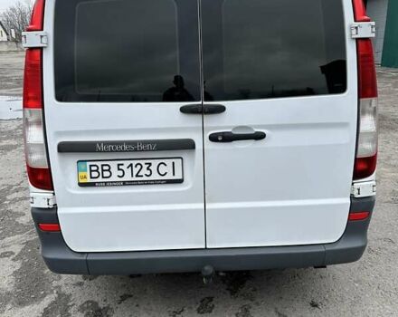 Белый Мерседес Вито, объемом двигателя 2.14 л и пробегом 280 тыс. км за 13800 $, фото 6 на Automoto.ua