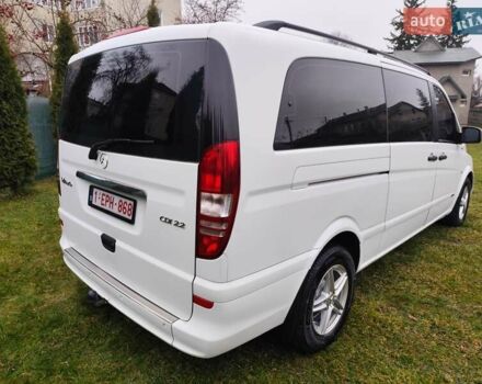 Белый Мерседес Вито, объемом двигателя 2.2 л и пробегом 245 тыс. км за 14999 $, фото 13 на Automoto.ua