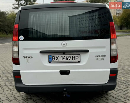 Белый Мерседес Вито, объемом двигателя 2.14 л и пробегом 292 тыс. км за 11750 $, фото 11 на Automoto.ua