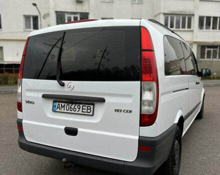 Белый Мерседес Вито, объемом двигателя 2.14 л и пробегом 317 тыс. км за 12500 $, фото 8 на Automoto.ua