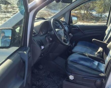 Белый Мерседес Вито, объемом двигателя 2.2 л и пробегом 588 тыс. км за 13400 $, фото 5 на Automoto.ua