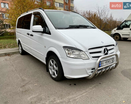 Белый Мерседес Вито, объемом двигателя 2.14 л и пробегом 223 тыс. км за 11300 $, фото 2 на Automoto.ua