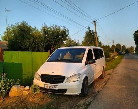 Белый Мерседес Вито, объемом двигателя 2.2 л и пробегом 294 тыс. км за 10500 $, фото 5 на Automoto.ua