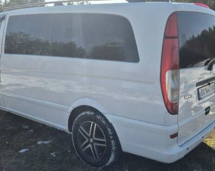 Белый Мерседес Вито, объемом двигателя 2.2 л и пробегом 588 тыс. км за 13400 $, фото 2 на Automoto.ua