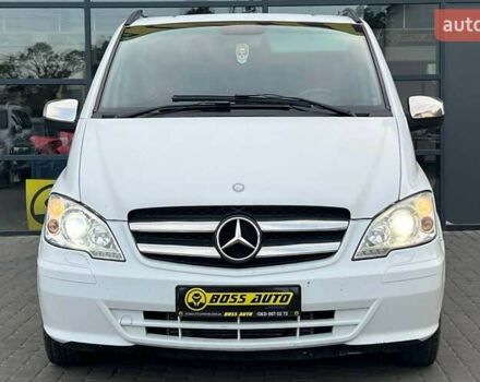 Белый Мерседес Вито, объемом двигателя 2.14 л и пробегом 252 тыс. км за 13900 $, фото 1 на Automoto.ua