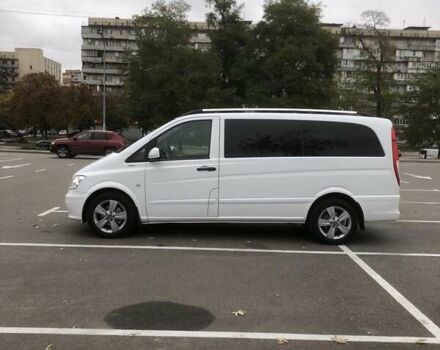Белый Мерседес Вито, объемом двигателя 2.14 л и пробегом 290 тыс. км за 15200 $, фото 1 на Automoto.ua