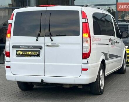 Белый Мерседес Вито, объемом двигателя 2.14 л и пробегом 252 тыс. км за 13900 $, фото 6 на Automoto.ua