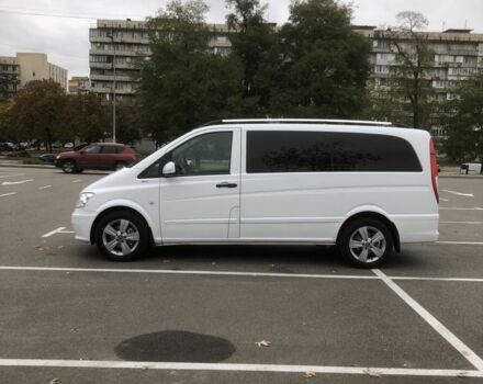 Белый Мерседес Вито, объемом двигателя 2.1 л и пробегом 290 тыс. км за 15200 $, фото 4 на Automoto.ua