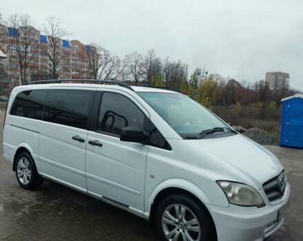 Белый Мерседес Вито, объемом двигателя 2.14 л и пробегом 274 тыс. км за 13000 $, фото 9 на Automoto.ua