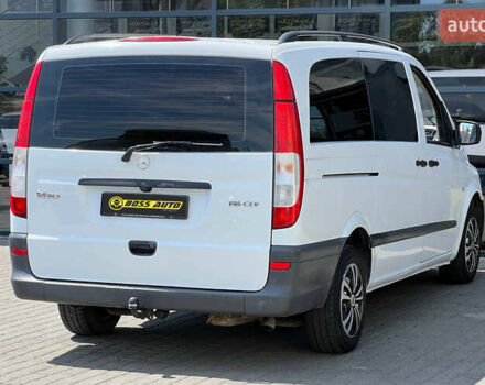 Белый Мерседес Вито, объемом двигателя 2.14 л и пробегом 277 тыс. км за 14700 $, фото 6 на Automoto.ua