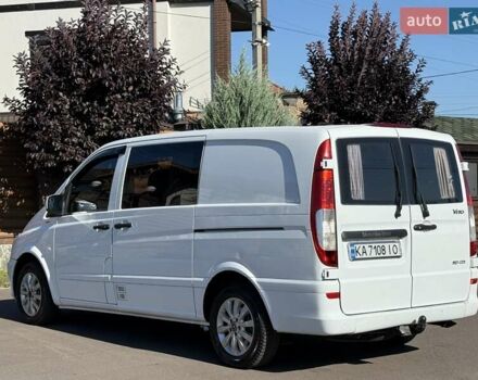 Белый Мерседес Вито, объемом двигателя 2.14 л и пробегом 270 тыс. км за 10799 $, фото 12 на Automoto.ua