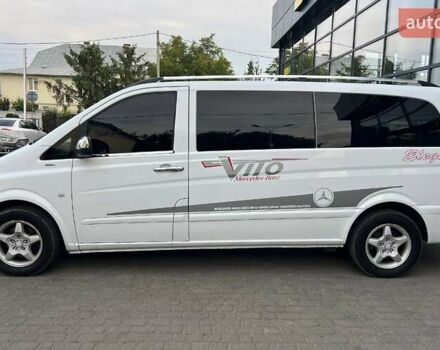 Белый Мерседес Вито, объемом двигателя 2.14 л и пробегом 252 тыс. км за 13900 $, фото 3 на Automoto.ua