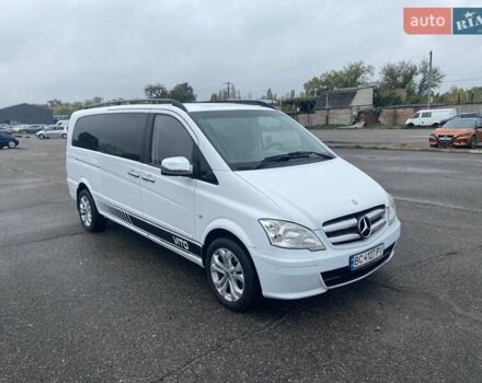 Белый Мерседес Вито, объемом двигателя 2.14 л и пробегом 353 тыс. км за 13700 $, фото 6 на Automoto.ua