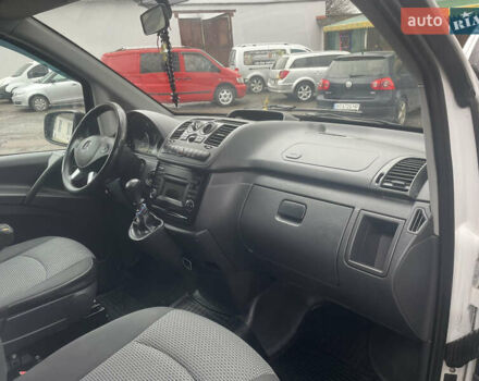 Белый Мерседес Вито, объемом двигателя 2.14 л и пробегом 305 тыс. км за 12700 $, фото 9 на Automoto.ua