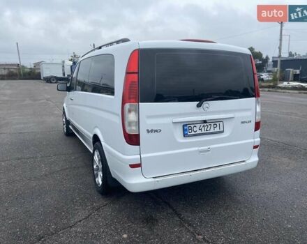 Белый Мерседес Вито, объемом двигателя 2.14 л и пробегом 353 тыс. км за 13700 $, фото 4 на Automoto.ua