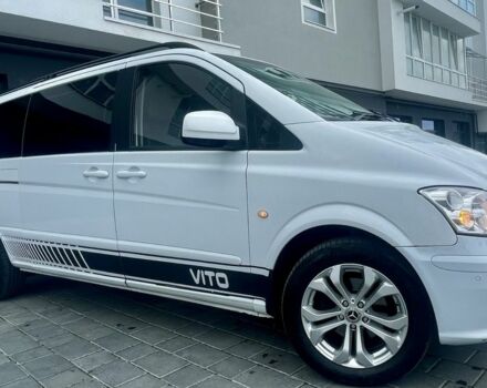 Белый Мерседес Вито, объемом двигателя 2.2 л и пробегом 345 тыс. км за 12777 $, фото 1 на Automoto.ua