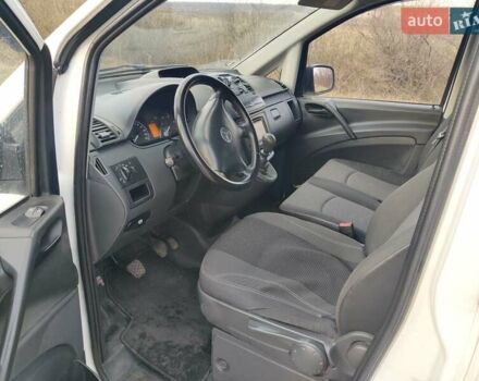 Белый Мерседес Вито, объемом двигателя 2.15 л и пробегом 328 тыс. км за 8500 $, фото 20 на Automoto.ua