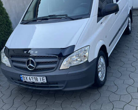 Белый Мерседес Вито, объемом двигателя 2.14 л и пробегом 310 тыс. км за 12500 $, фото 1 на Automoto.ua