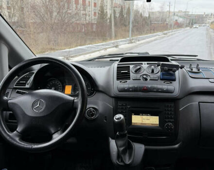 Белый Мерседес Вито, объемом двигателя 2.14 л и пробегом 390 тыс. км за 15500 $, фото 13 на Automoto.ua