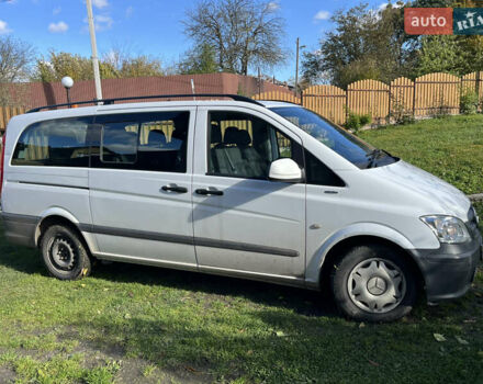 Белый Мерседес Вито, объемом двигателя 2.14 л и пробегом 195 тыс. км за 15999 $, фото 2 на Automoto.ua