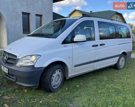 Белый Мерседес Вито, объемом двигателя 2.14 л и пробегом 195 тыс. км за 15999 $, фото 14 на Automoto.ua