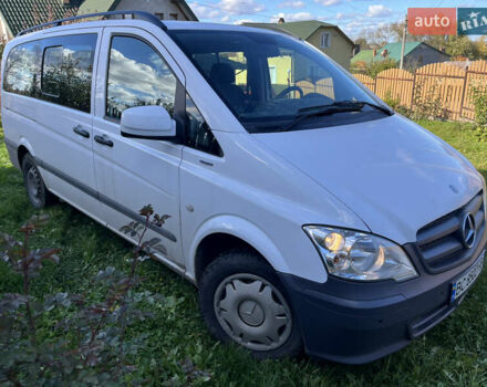 Белый Мерседес Вито, объемом двигателя 2.14 л и пробегом 195 тыс. км за 15999 $, фото 9 на Automoto.ua