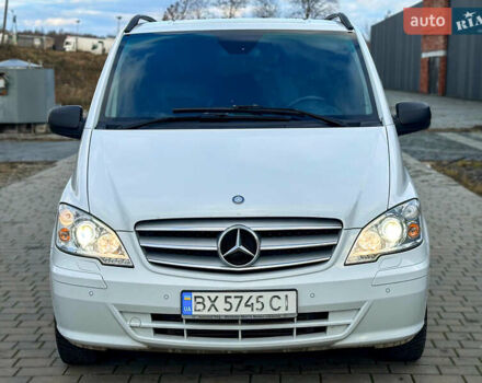 Белый Мерседес Вито, объемом двигателя 2.2 л и пробегом 252 тыс. км за 13999 $, фото 1 на Automoto.ua